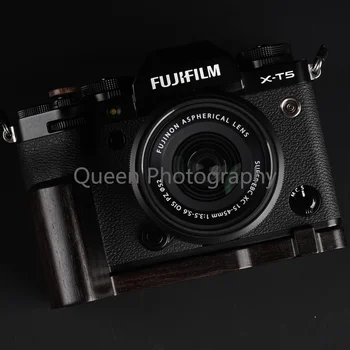 Деревянная Пластина Типа L с Рукояткой для Фотоаппарата Fujifilm XT5, Сверхлегкая Прочная Подставка для Штатива Fuji X-T5 с шаровой головкой присоски 카메라 핸들