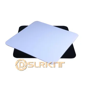 2 шт. Белый Черный акриловый студийный зеркальный дисплей 30x30 см (12 