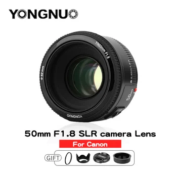 YONGNUO YN50mm f1.8 YN EF 50 мм f/1.8 AF Объектив с автоматической фокусировкой Диафрагмы YN50 Len для Цифровых зеркальных камер Canon EOS 60D 70D 5D2 5D3 600d