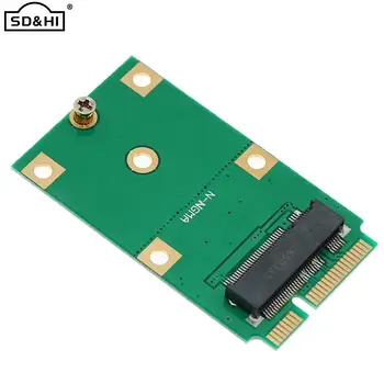 Mini PCI-E 3.0 SSD для NGFF M.2 SATA Интерфейсная карта-адаптер MINI PCIE Adapter Converter Card