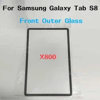 Для Samsung Galaxy Tab S8 S8 + plus X700 X706 X800 X806 Замена дигитайзера стеклянной панели экрана