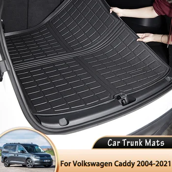 для Volkswagen VW Caddy Skoda Roomster MK3 2K 2004 ~ 2021 2020 Автомобильный Коврик Для заднего Багажника Водонепроницаемый Защитный Вкладыш Коврик Для Багажника