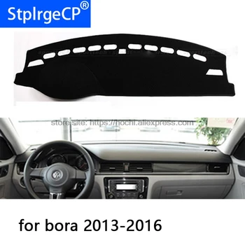 HochiTech для Volkswagen Bora 2006-2016 Коврик для приборной панели, защитная накладка, подушка для защиты от фотофобии, аксессуары для укладки автомобилей