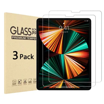 (3 упаковки) Закаленное Стекло Для Apple iPad Pro 11 2018 2020 2021 2022 2-го 3-го 4-го Поколения Защитная Пленка Для Планшета