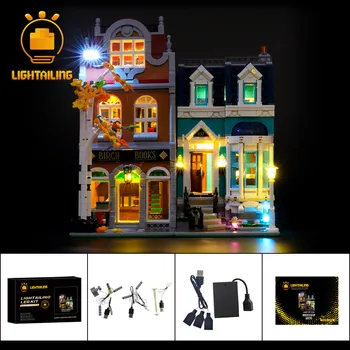 Комплект светодиодных ламп LIGHTAILING для книжного магазина 10270, набор строительных блоков (не включает модель) Игрушки для детей