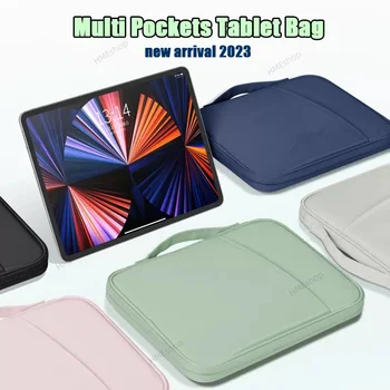 Чехол-сумка для Xiaomi Pad 5 Pro 12,4 дюймов, модный Противоударный защитный чехол, сумка с несколькими карманами