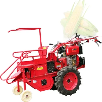 Шагающий трактор Мощностью 6,3 кВт Кукурузоуборочный комбайн Небольшой бытовой Универсальный Измельчитель кукурузных стеблей Для сбора кукурузы