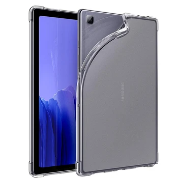 Чехол для планшета Samsung Galaxy Tab A7 10,4 Дюйма 2020, Прозрачный Мягкий гибкий защитный чехол из ТПУ для Samsung Tab SM-T500