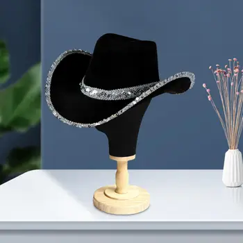 Ковбойские шляпы в стиле вестерн, тканевые кепки, Ковбойская шляпа для вечеринки на открытом воздухе