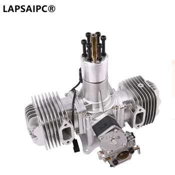 Бензиновый двигатель Lapsaipc DLE120 DLE120CC Двухцилиндровый двухтактный С Системой выработки электроэнергии 14V 180W 120CC DLE 120
