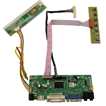 Комплект контрольных мониторов для LTN141P4-L01, LTN141P4-L02, LTN141P4-L03, LTN141P4-L04, HDMI + DVI + VGA, драйвер платы контроллера со светодиодным ЖК-дисплеем