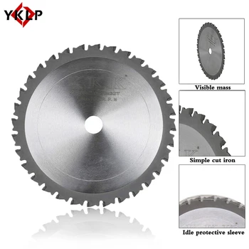 YKLP 185 мм, металлическое режущее лезвие, круглые колесные диски, Дисковая пила для железа, алюминиевый металлический режущий диск