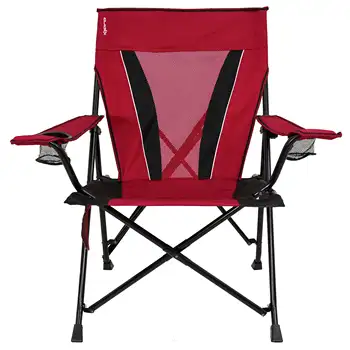 Кресло Kijaro XXL с двойным замком, красное, для взрослых