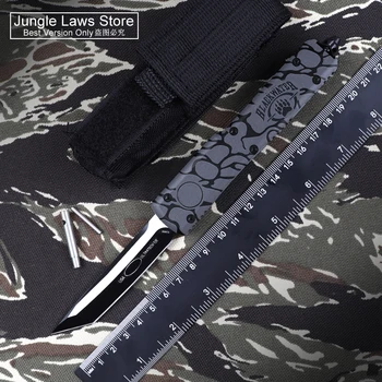 UT Blackwater Micro Ultra OTF Tech Knife Tanto Лезвие С черным Покрытием Алюминиевая Ручка EDC Нож для Самообороны Taticial Knife A105