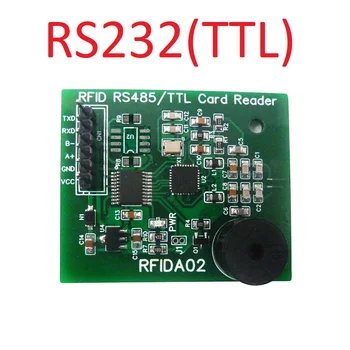 RS232 UART 13,56 МГц RFID Считыватель писатель RC522 CV520 NFC UID IC карта Для Arduino