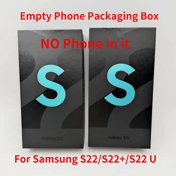 Для Galaxy S22/S22 +/S22 Ultra Телефон Упаковочная коробка OEM аксессуары США/ЕС/Великобритания Зарядное устройство Type-C кабель гарнитура без телефона в комплекте