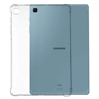 Противоударный Силиконовый Чехол Для Samsung Galaxy Tab S6 Lite 10.4 2020 SM-P610/P615 Чехол Для Подушки Безопасности Гибкая Прозрачная Задняя Крышка
