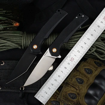 HWZBBEN Складной Карманный Нож Для Кемпинга На Открытом Воздухе D2 Лезвие G10 Ручка Выживания Тактическая Охотничья Утилита Friut Ножи EDC Инструменты