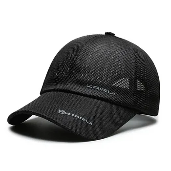 Летняя мужская кепка, бейсболка для мужчин, женские кепки для гольфа, солнцезащитная кепка для дальнобойщика, модная черная бейсболка, Роскошная рыболовная шляпа для папы, новинка 2023