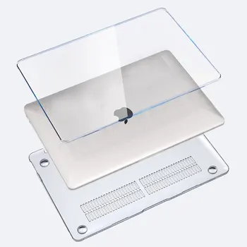 Применимо к ноутбуку Apple Air-pro (от 13,3 дюйма до pro16) различные модели кристально прозрачного защитного чехла для ноутбука
