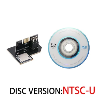 Для Gamecube NGC SD2SP2 PRO Адаптер SD Load SDL Micro-SD Карта TF Card Reader Поддерживает адаптер TF Card Sd2Sp2, NTSC-U CD