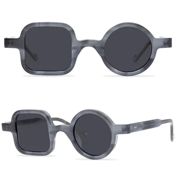 Индивидуальный дизайн, оправа для глаз неправильной формы, солнцезащитные очки для мужчин и женщин с линзами TAC
