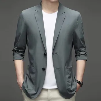 6142-2023 мужская новая корейская модная профессиональная куртка для делового отдыха, роскошный костюм в стиле Yinglun