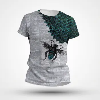 Мужская футболка с 3D-принтом, женская летняя модная повседневная крутая футболка с короткими рукавами, уличная одежда, топ оверсайз