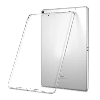 Силиконовый чехол Для iPad Pro 11 12,9 2018 9,7 Прозрачный Чехол Мягкий Бампер из ТПУ Чехол Для планшета iPad 2 3 4 5 6 Air Mini