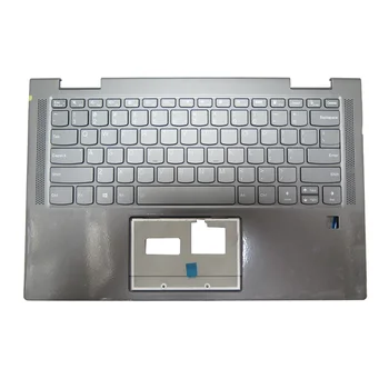 Подставка для рук и клавиатура для ноутбука Lenovo Для Ideapad Yoga 5G-14Q8CX05 81XE Английский США 5CB0Z21028 Верхний Регистр С подсветкой Новый