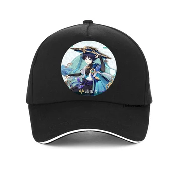 Genshin Impact Скарамуш Странник Косплей Бейсболка японского аниме Balladeer Kunikuzushi шляпа мода Cos Sumeru Anemo