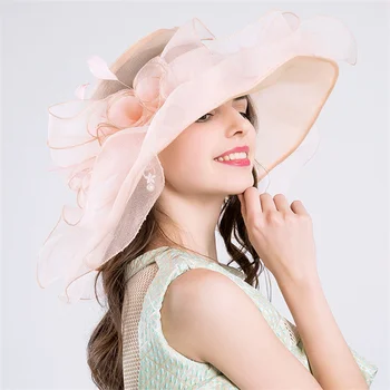 Женская модная Летняя Церковная Кентуккийская Кепка в стиле Дерби, Британская свадебная шляпа для Чаепития