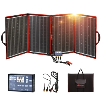 Самая продаваемая гибкая складная солнечная панель мощностью 220 Вт Поставляется с контроллером заряда 12V 20A