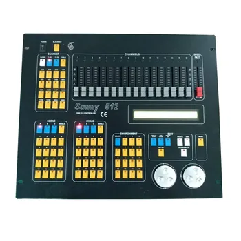 Горячая продажа Сканер DMX Консоль DMX512 DJ оборудование 512 диско контроллер для сценического освещения Беспроводной контроллер управления