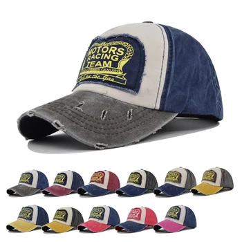 Бейсболка Snapback, шляпа MOTORS RACING TEAM, солнцезащитная шляпа, весенне-осенняя бейсболка, спортивная кепка в стиле хип-хоп, приталенная кепка, шляпа для мужчин и женщин