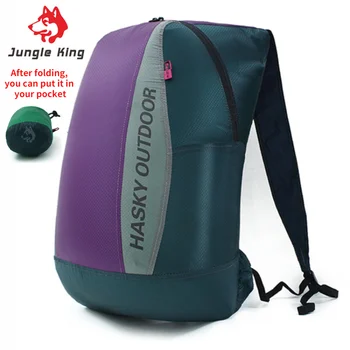 JUNGLE KING CY2492 67g, походный марафон на открытом воздухе, портативная мини-легкая складная сумка, водоотталкивающий дорожный нейлоновый рюкзак для верховой езды 20л