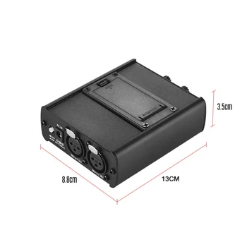 Персональный усилитель для наушников-вкладышей с XLR входами 3,5 мм Выходной аудиоинтерфейс
