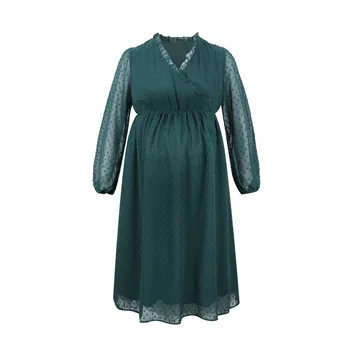 Длинное платье для фотосъемки беременных в Северной Америке, Платье для беременных, платье для фотосессии беременных, Праздничная одежда для беременных