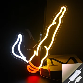 Wangxing Smoking Cool Неоновый светодиодный светильник, Настенный подвесной ночник для украшения зала для праздничных вечеринок, бара, ресторана