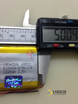аккумулятор для планшета SD504050 504050 3,7 В 1000 мАч литий-полимерные аккумуляторы GPS-устройства слежения длительный срок службы батареи