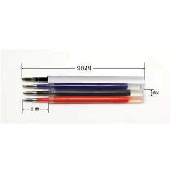 Шариковая ручка для заправки 2шт 6шт 12шт 9,8 см с наконечником 0,5 мм 0,7 мм подходит для usign