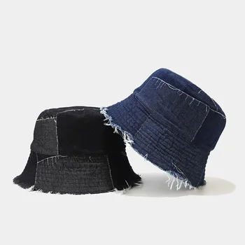Панама для женщин, мужчин, летних пляжных путешествий, солнцезащитная кепка с широкими полями, легкая Упаковываемая шляпа-ведро для улицы, Бесплатная доставка
