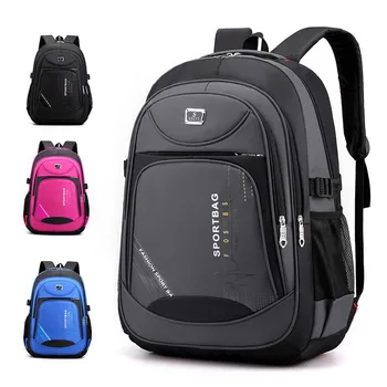Мужской рюкзак 15,6 дюймов, Компьютерные рюкзаки для ноутбуков, школьная сумка для студентов колледжа для мальчика, однотонный дорожный рюкзак Bolsas