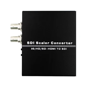 Адаптер для преобразования видео в аудио HDMI-SDI Scaler, двойной SDI выход (SD-SDI/ HD-SDI/ 3G-SDI), выход 1080P60 HDMI2SDI SCALER