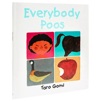 Everybody Poos, Таро Гоми, Детские книжки для детей 3, 4, 5, 6 лет, Английская книжка с картинками, 9781845072582