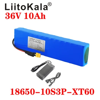 LiitoKala 36V 10Ah 600watt 10S3P литий-ионный аккумулятор 15A BMS Для xiaomi mijia m365 pro ebike bicycle scoot XT60 T Plug