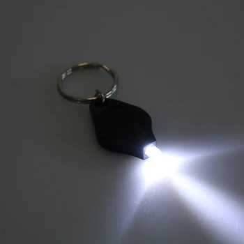 Яркая светодиодная цепочка для ключей с микро-подсветкой, брелок для ключей, брелок для кемпинга, брелок для ключей