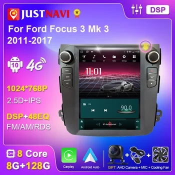 Автомобильное радио JUSTNAVI Для Mitsubishi Outlander XL 2 2006-2012 Мультимедийная Система Autoradia Carplay Плеер Навигация Tesla Style GPS