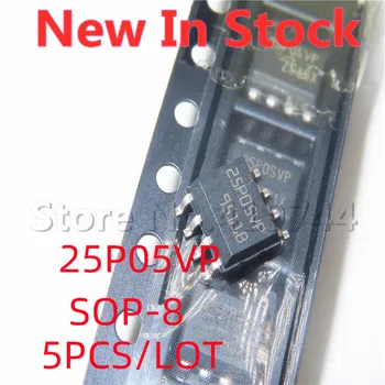5 шт./лот, 100% Качественный чип памяти 25P05VP M25P05-AVMN6TP M25P05 SMD SOP-8 В наличии, Новый Оригинальный