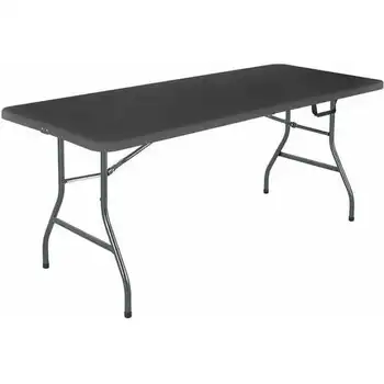 Раскладной столик на 6 футов, черный